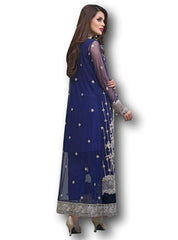 Blue Color Jacket and Trouser Set