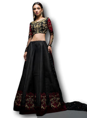 Black Color Lehenga Choli