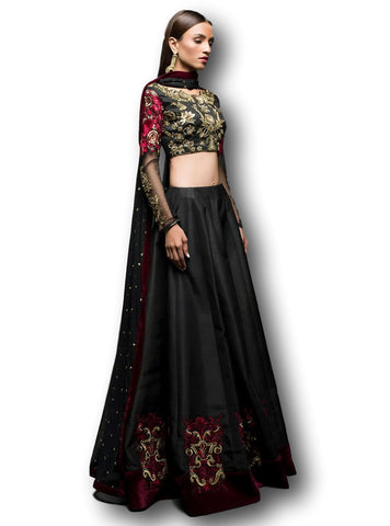 Black Color Lehenga Choli