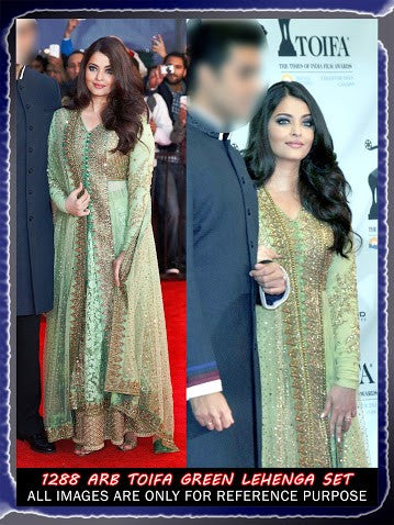 Aishwarya rai's green lehenga