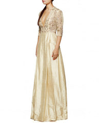 Beige Colour The Ekaja Gown