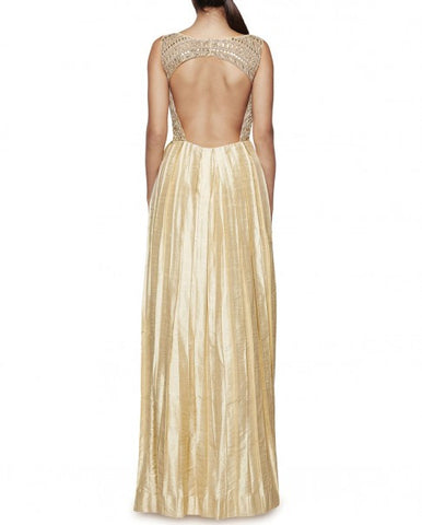 Beige Colour The Palini Gown