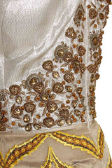 Black and Golden Anarkali Suits