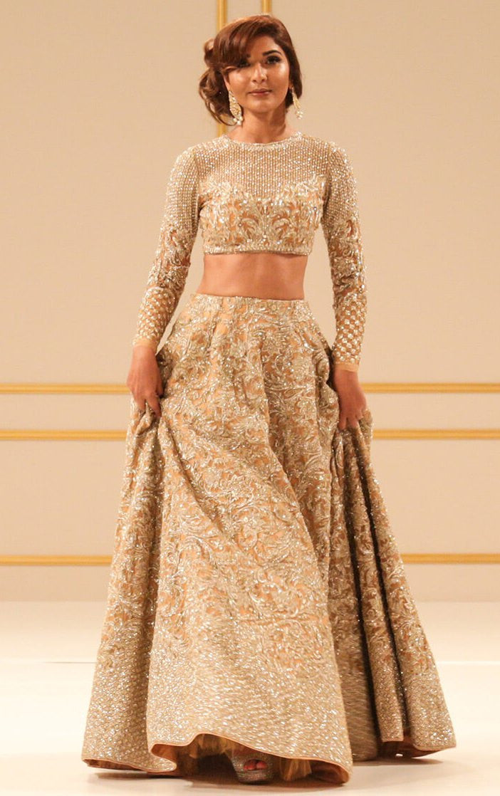 Champagne Color Designer Lehenga Choli