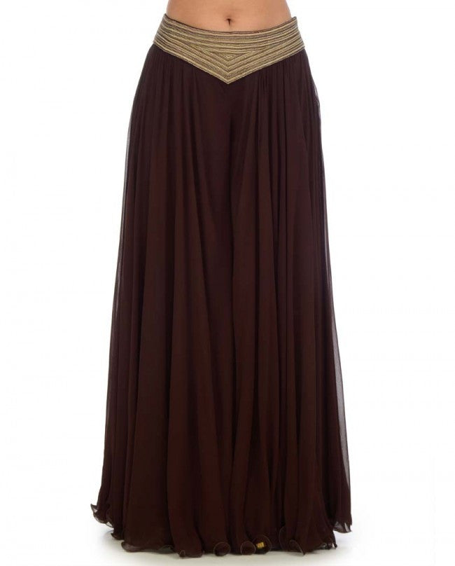 Chocolate Brown color sharara