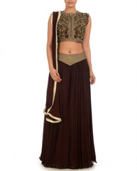 Chocolate Brown color sharara