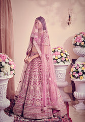 Dull Magenta Bridal Lehenga