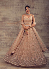 Dusty Rose Color Wedding Lehenga DAANA