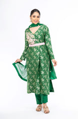 Gorgeous Putting Green Palm Silk Salwar Kameez