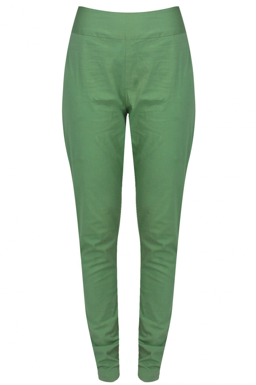 Green color kurta with pant