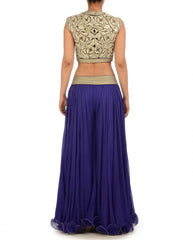 Irish blue color sharara