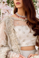 Ivory Color Wedding Lehenga