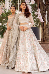 Ivory Color Wedding Lehenga