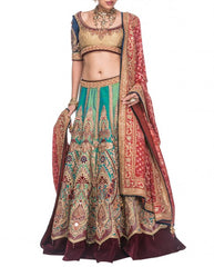 Multicolour Bridal Lehenga
