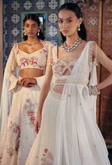 Offwhite Colour Wedding Lehenga
