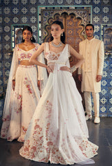 Offwhite Colour Wedding Lehenga