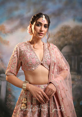 Pink Color Wedding Lehenga JAHANARA 