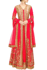 Pink Bridal Sabyasachi Lehenga