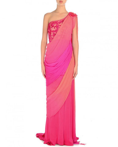 Designer Saree Gown
