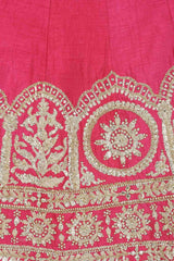 Pink Gotta Patti Anarkali