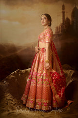 Red Color Wedding Lehenga RAHMAT