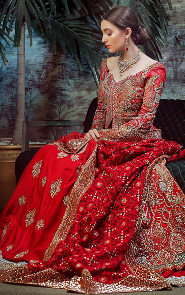 Red wedding jacket top