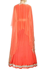 Ridhi Mehra Coral Lehenga Choli