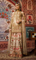 Ivory Color Wedding Sharara in USA and Australia