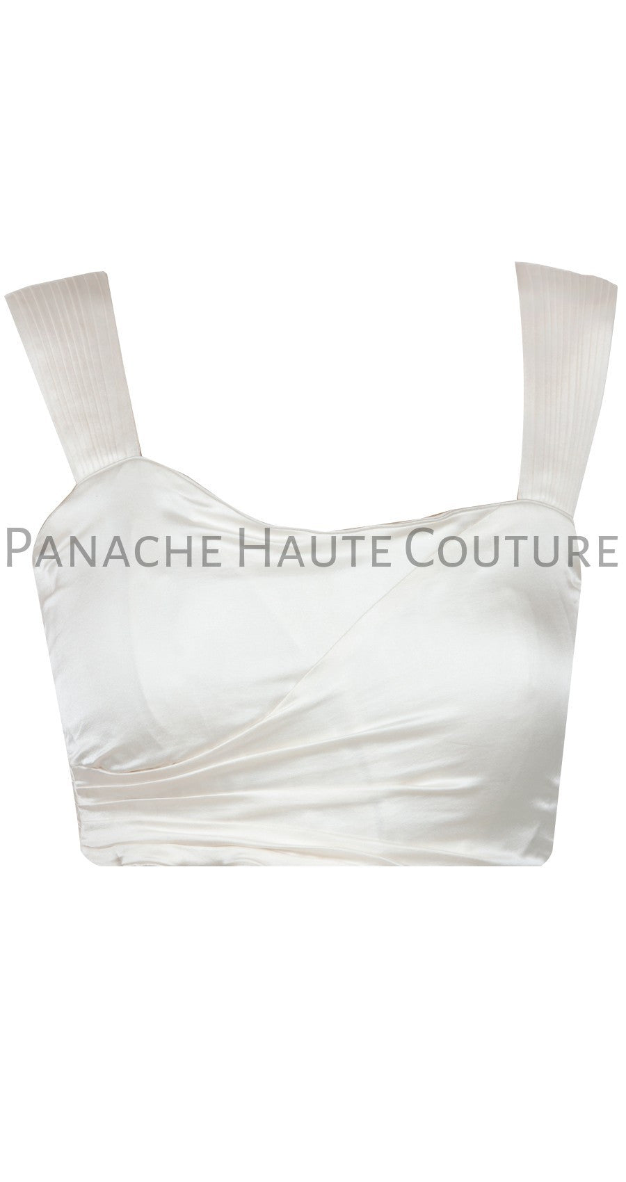 White Color Crepe Designer Saree Gown Online