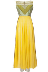 Yellow Color Designer Anarkali