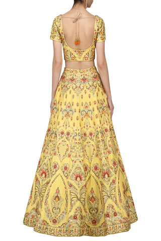 Yellow Color Lehenga Choli