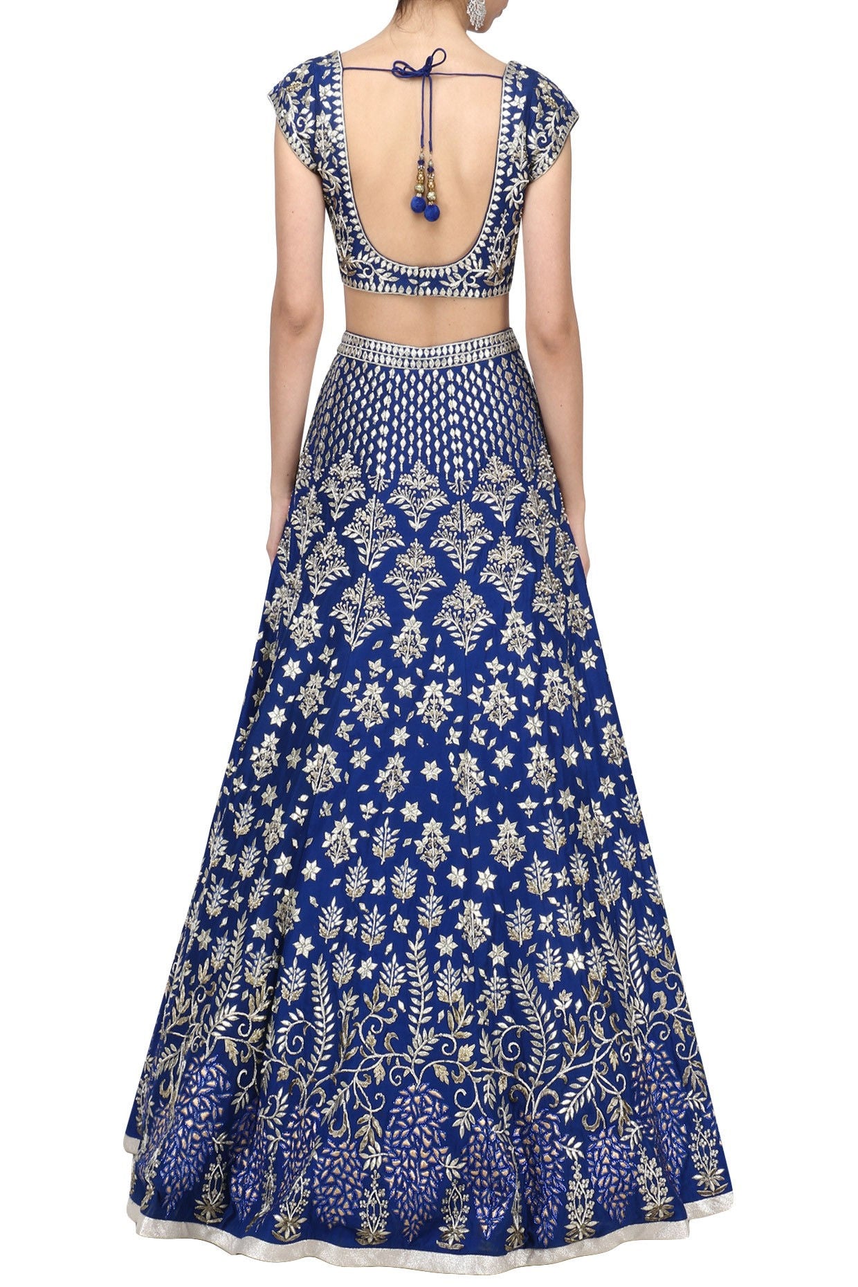Bright Blue Color Lehenga Choli