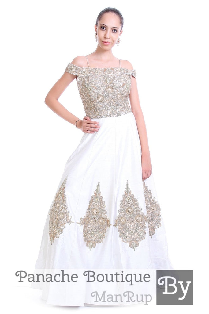 Western Wedding Ladies White Bridal Gown at Rs 4995 in Surat | ID:  19013380630