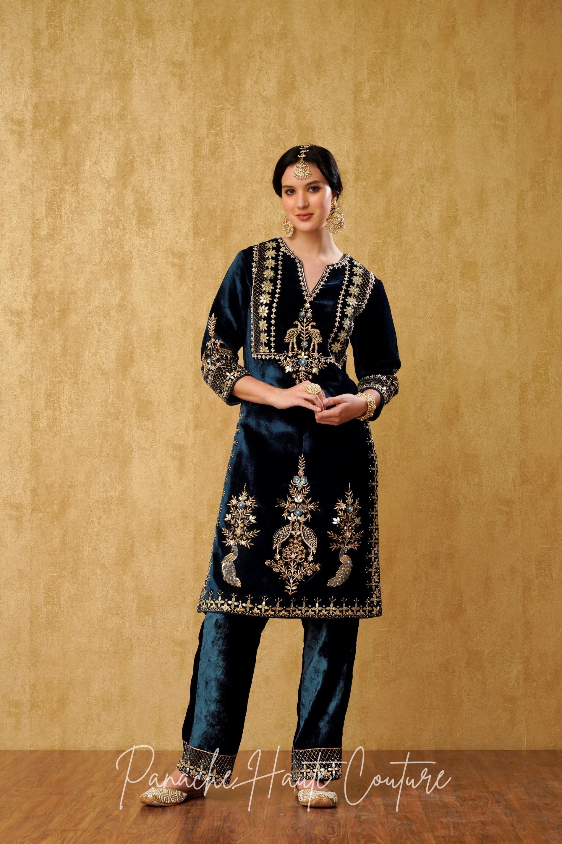 Ladies Punjabi Suit, Women's Fashion, Dresses & Sets, Traditional & Ethnic  wear on Carousell
