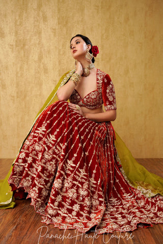 Bridal Lehenga | Buy Indian Designer Wedding Lehenga for Women – Panache  Haute Couture