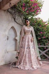 Sahiba – Pastel Bridal Lehenga | Couture Bridal Wear