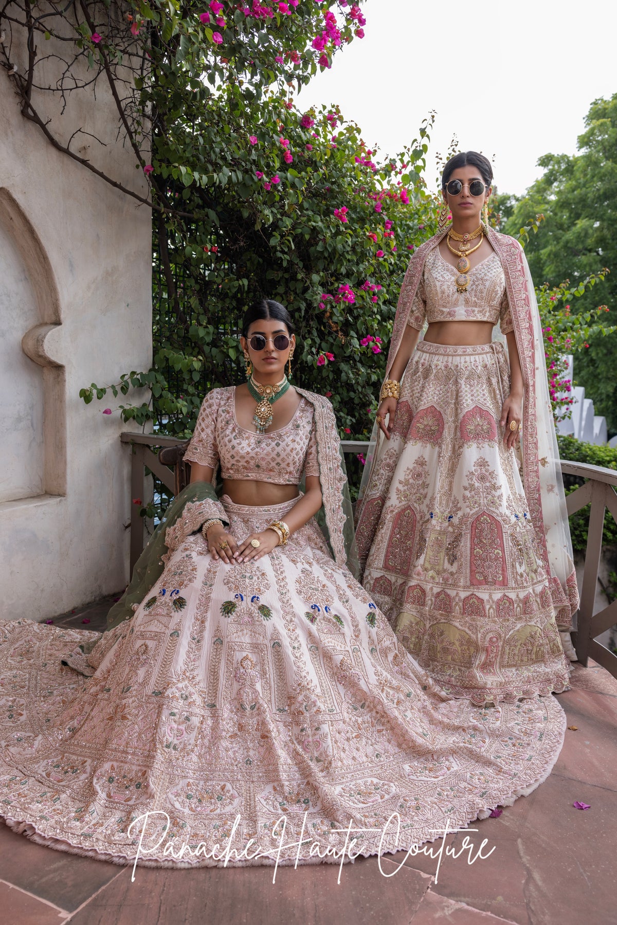 Sahiba – Pastel Bridal Lehenga | Couture Bridal Wear