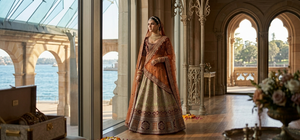 What Fabric is Best for Bridal Lehengas? Raw Silk vs Velvet vs Organza | Bridal Lehenga Fabric Guide