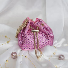 Bella Mini Bag in Pink Color