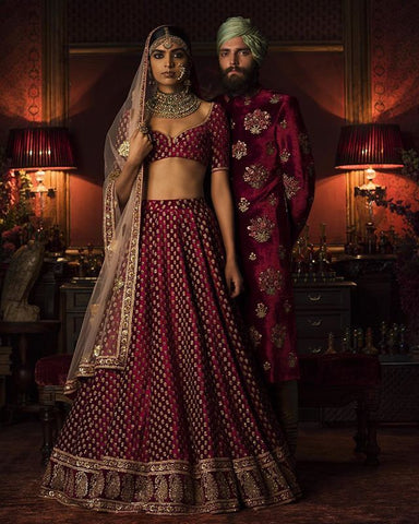 5 Brides Who Ditched Red And Wore White Sabyasachi Lehenga On Their Wedding  Day