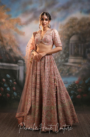 Pink Color Wedding Lehenga JAHANARA 