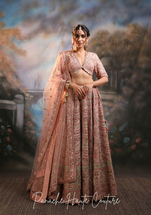 Pink Color Wedding Lehenga JAHANARA 