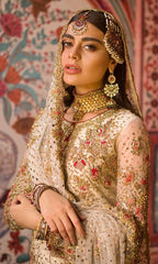 Ivory Color Wedding Sharara in USA and Australia