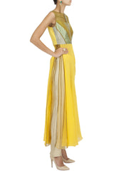 Yellow Color Designer Anarkali