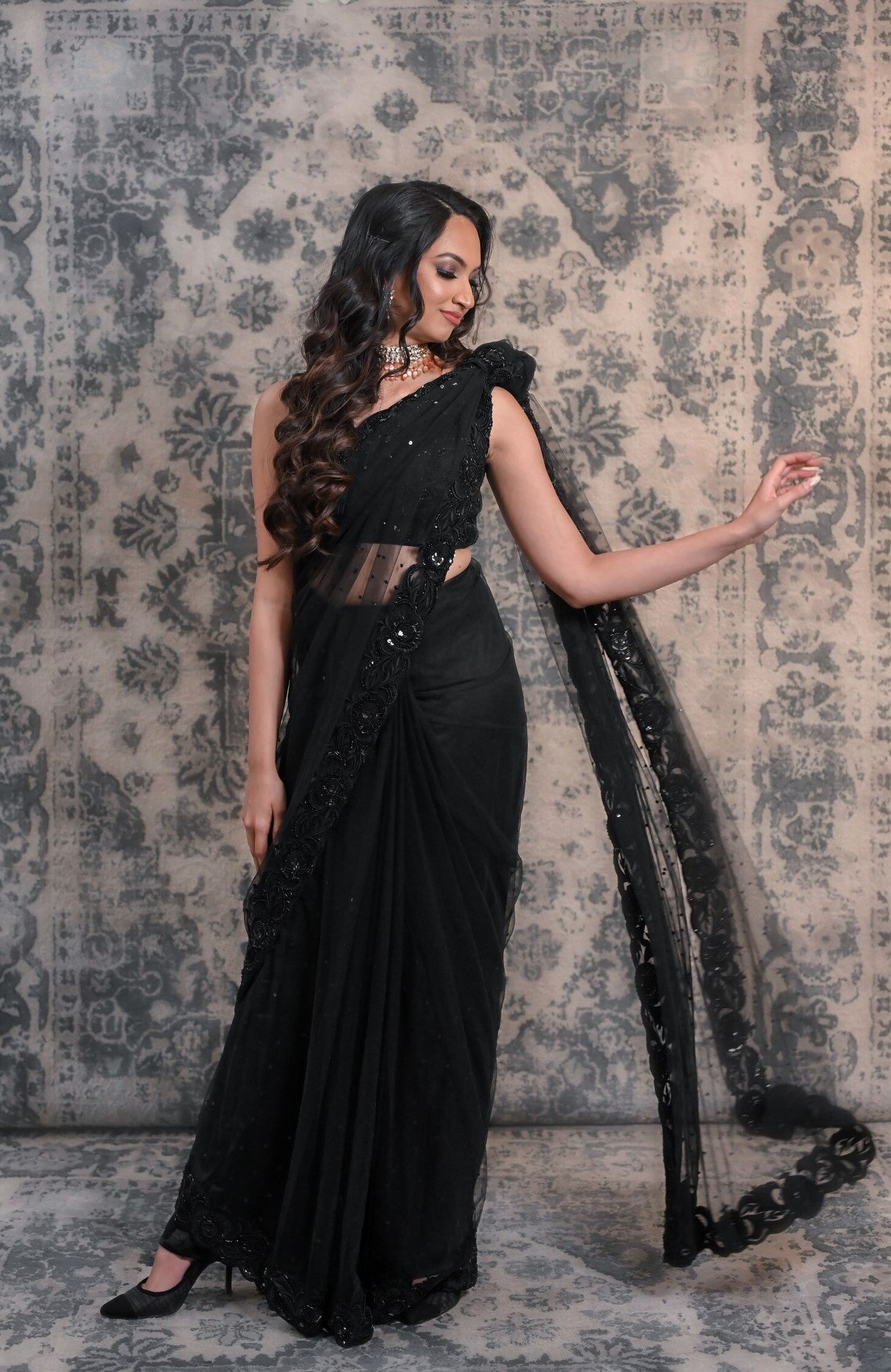 Beautiful Designer Saree At Affordable Price – Joshindia